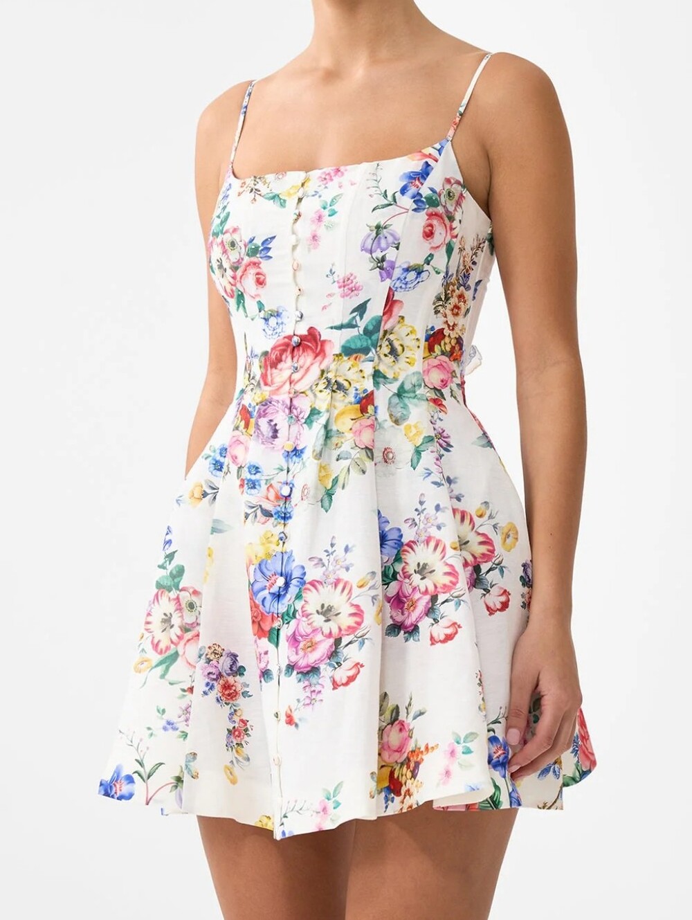 Camilla corset dress with short flared skirt In I left my heart in granada - Picture 3 of 15